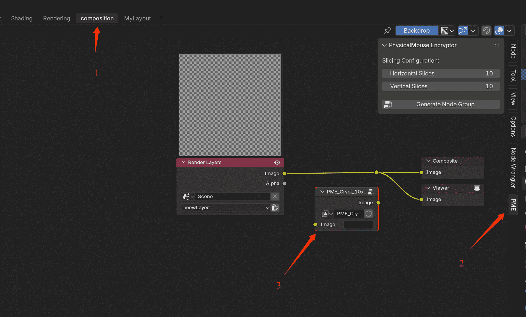 Image in a image block