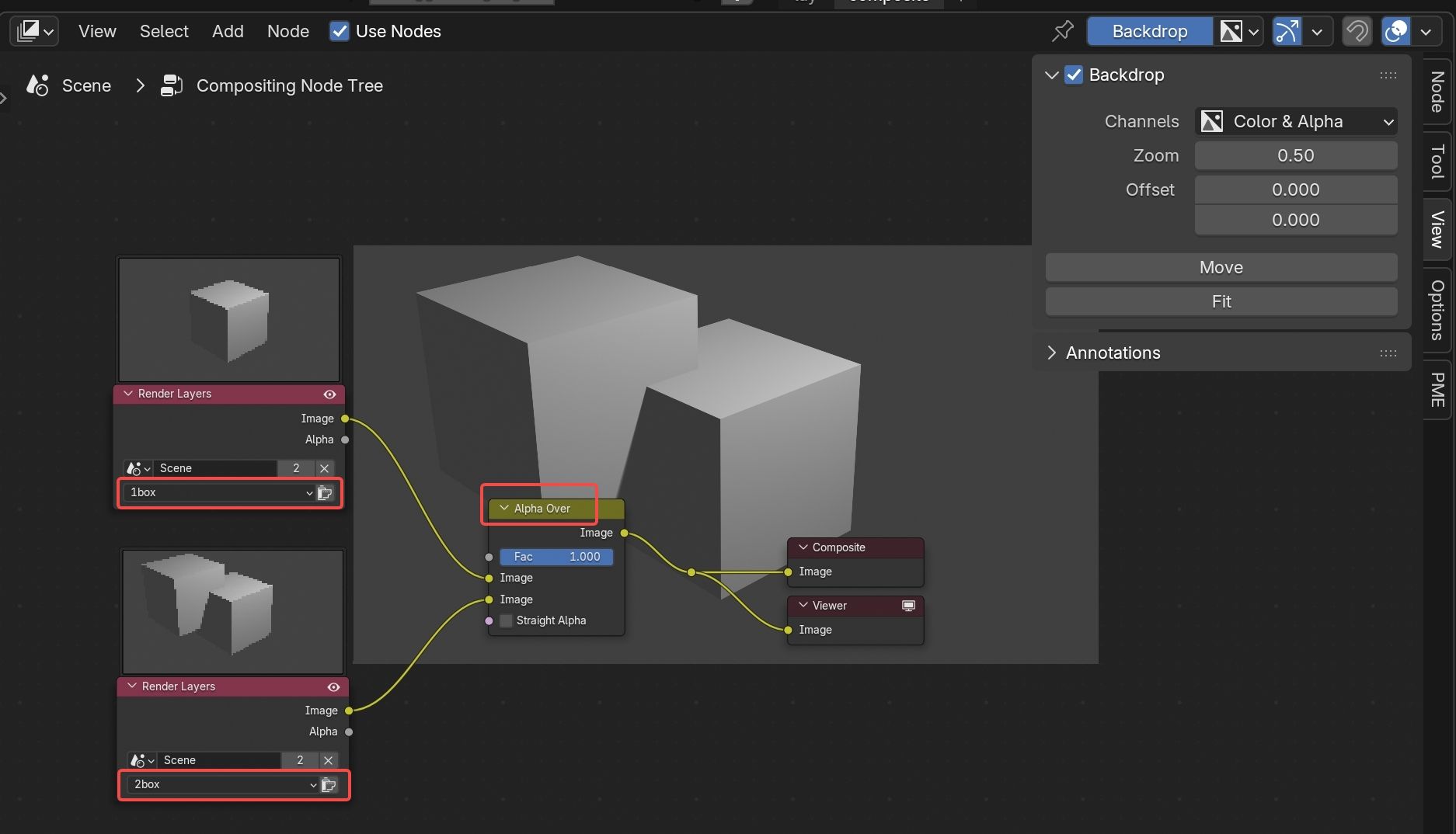 Image in a image block