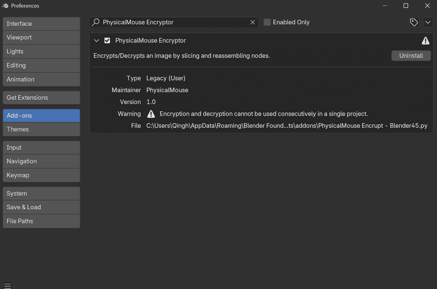 Image in a image block