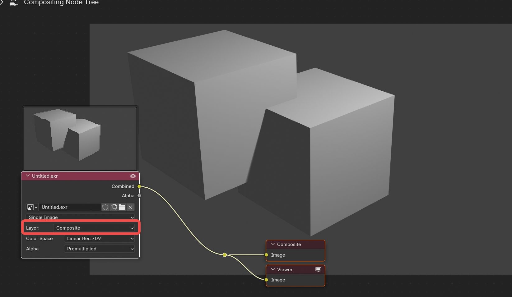 Image in a image block